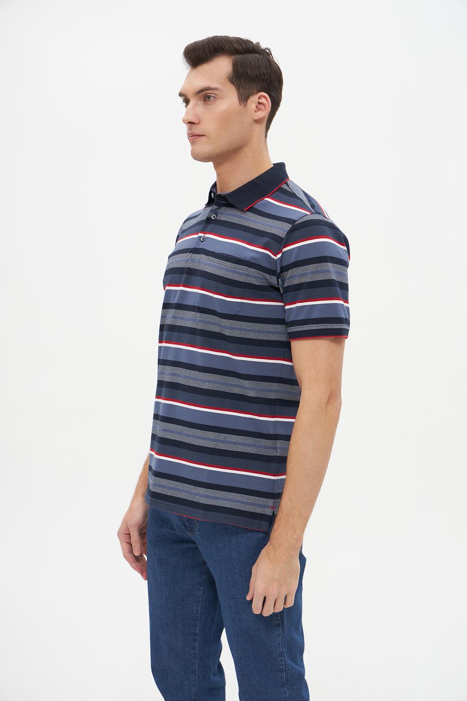 Поло Casa Moda в полоску