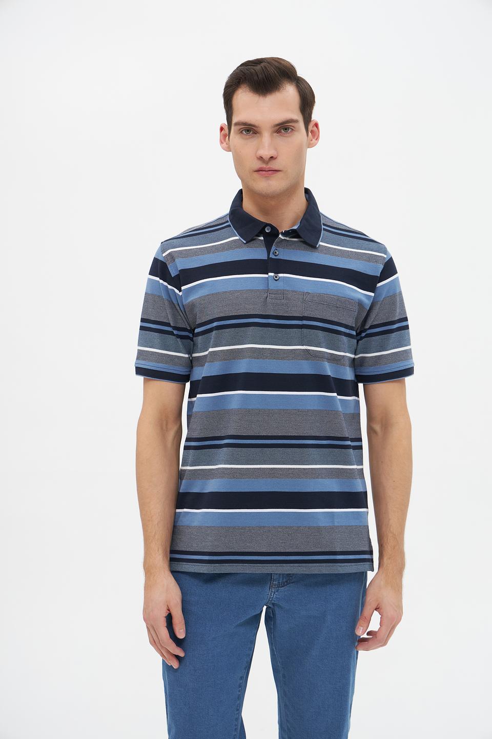 Поло Casa Moda в полоску