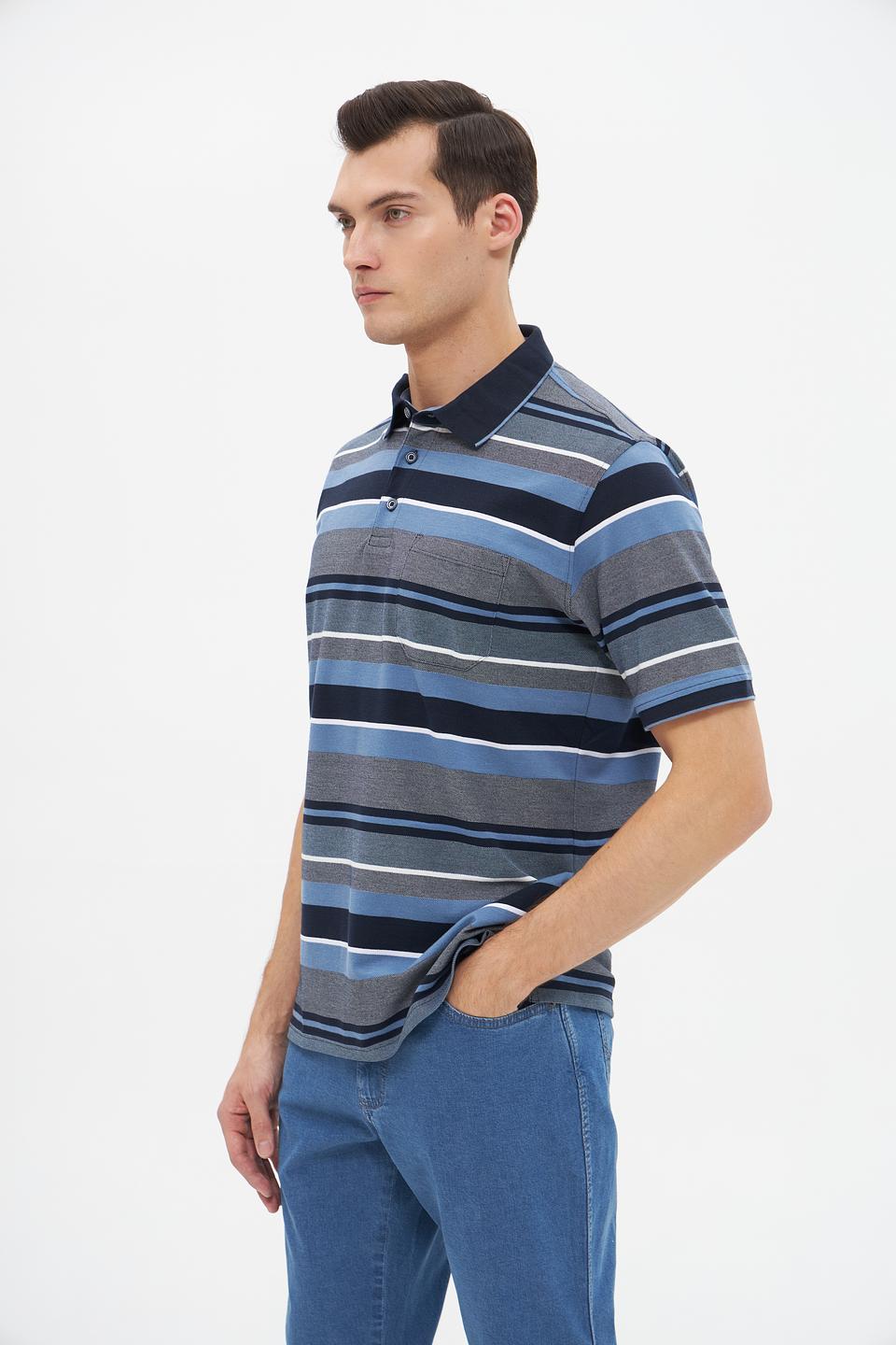 Поло Casa Moda в полоску