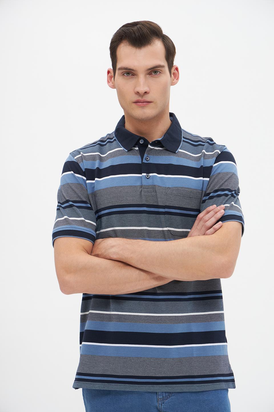 Поло Casa Moda в полоску