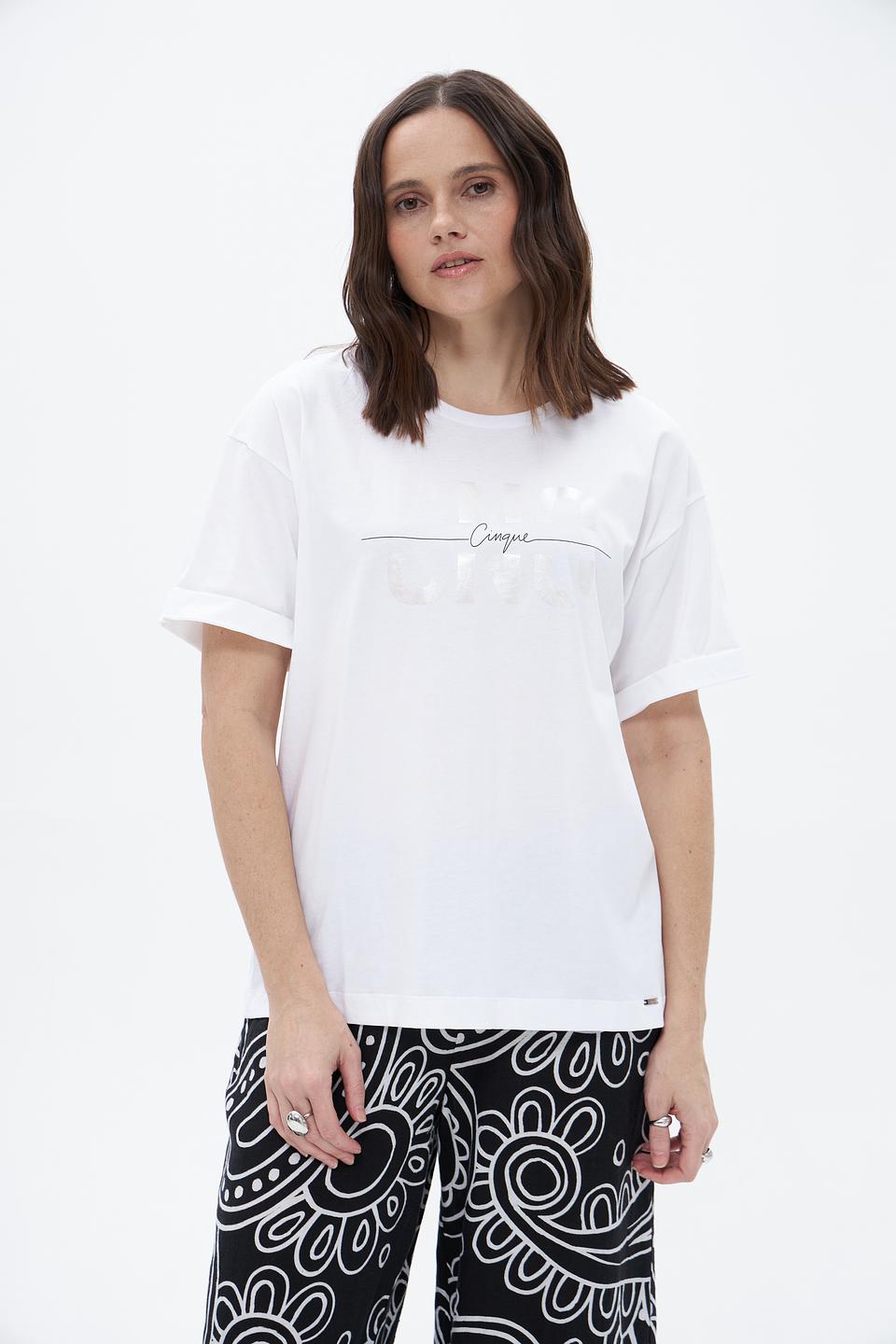 Футболка Cinque женская белая