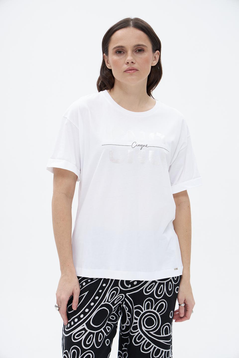 Футболка Cinque женская белая