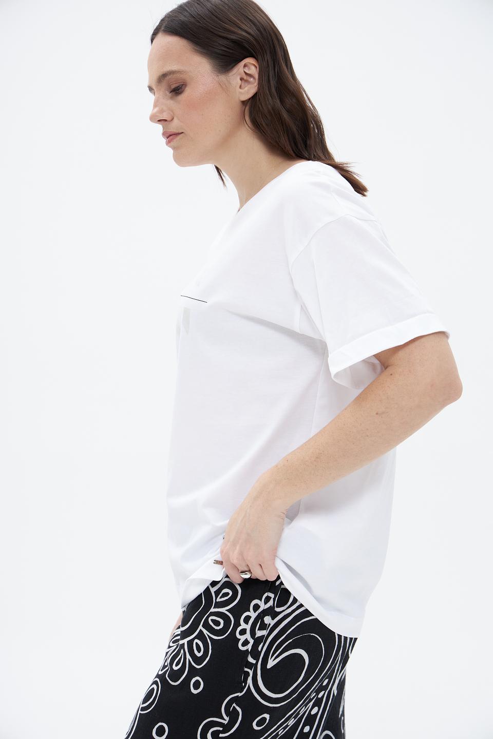 Футболка Cinque женская белая