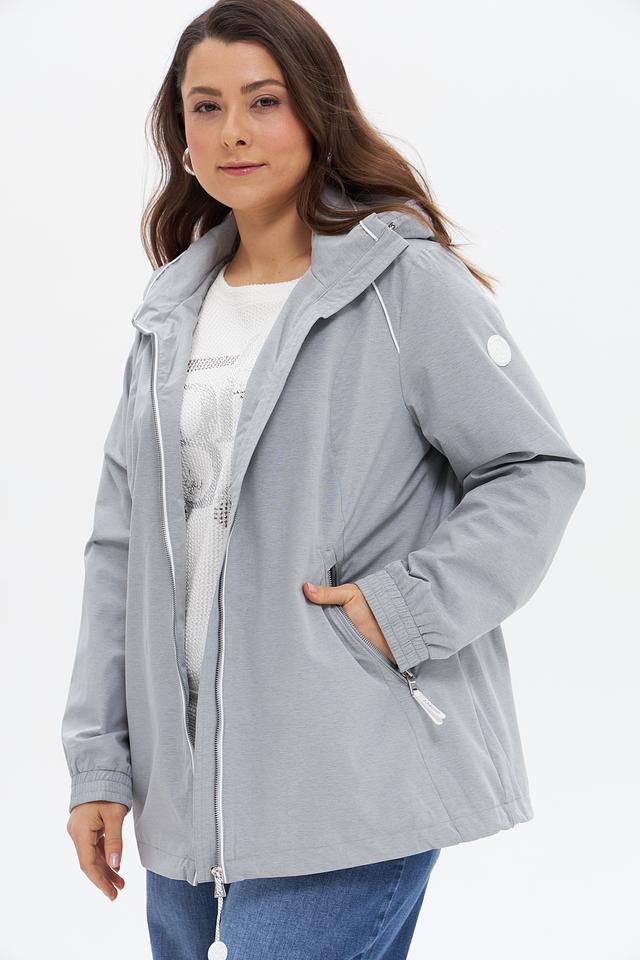 Куртка District женская серая