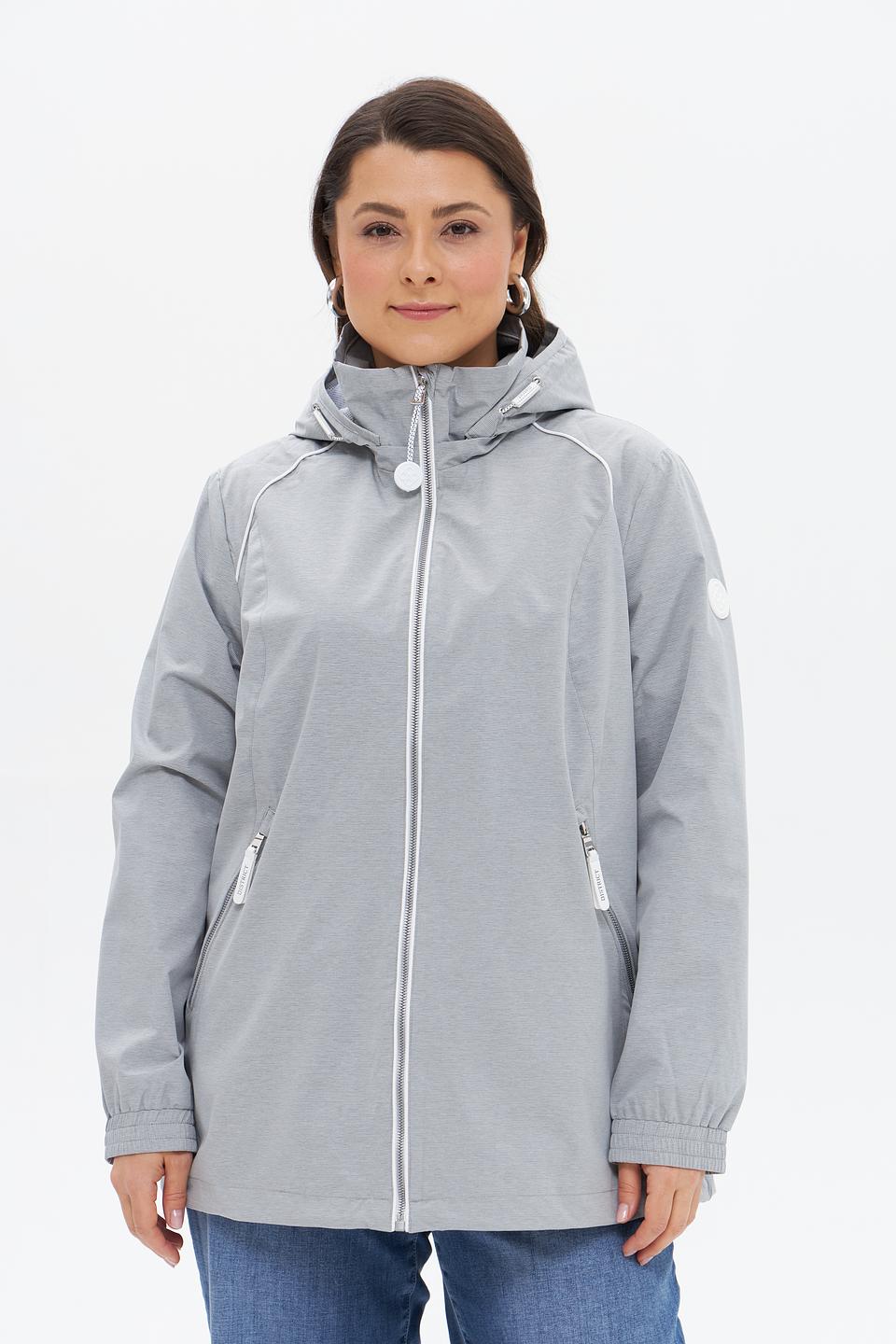 Куртка District женская серая