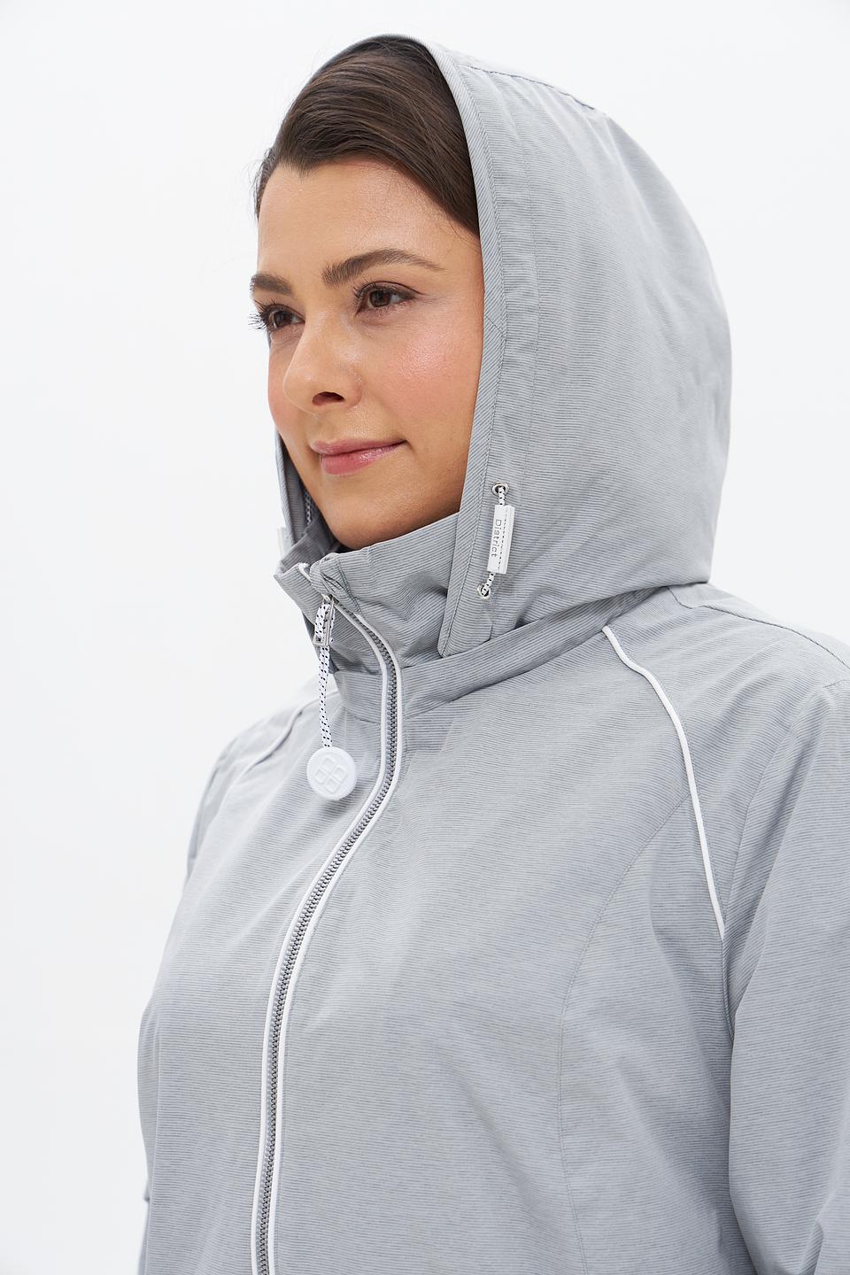 Куртка District женская серая