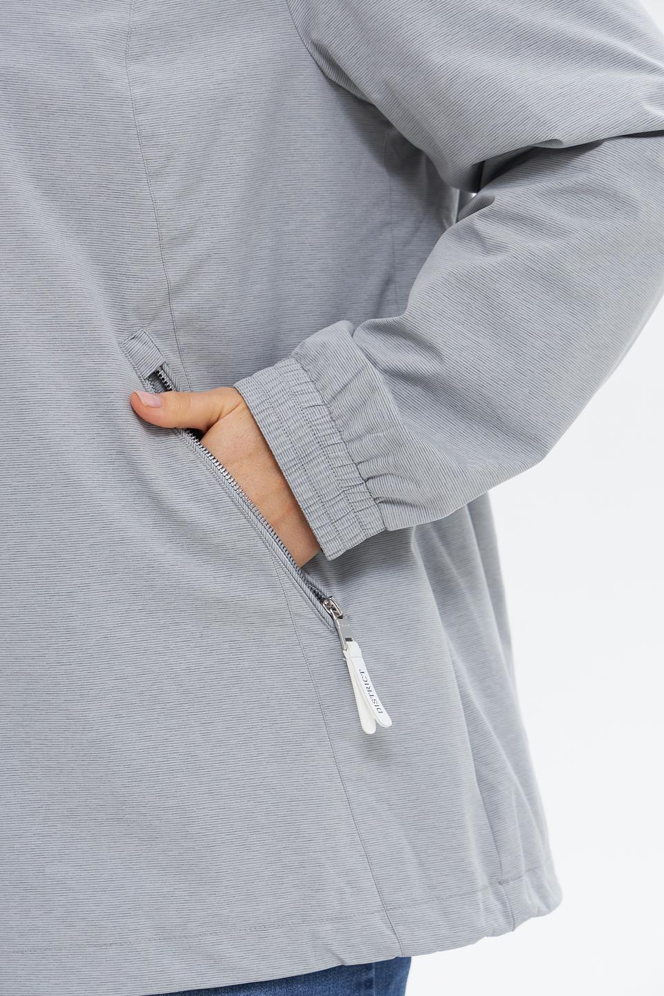 Куртка District женская серая