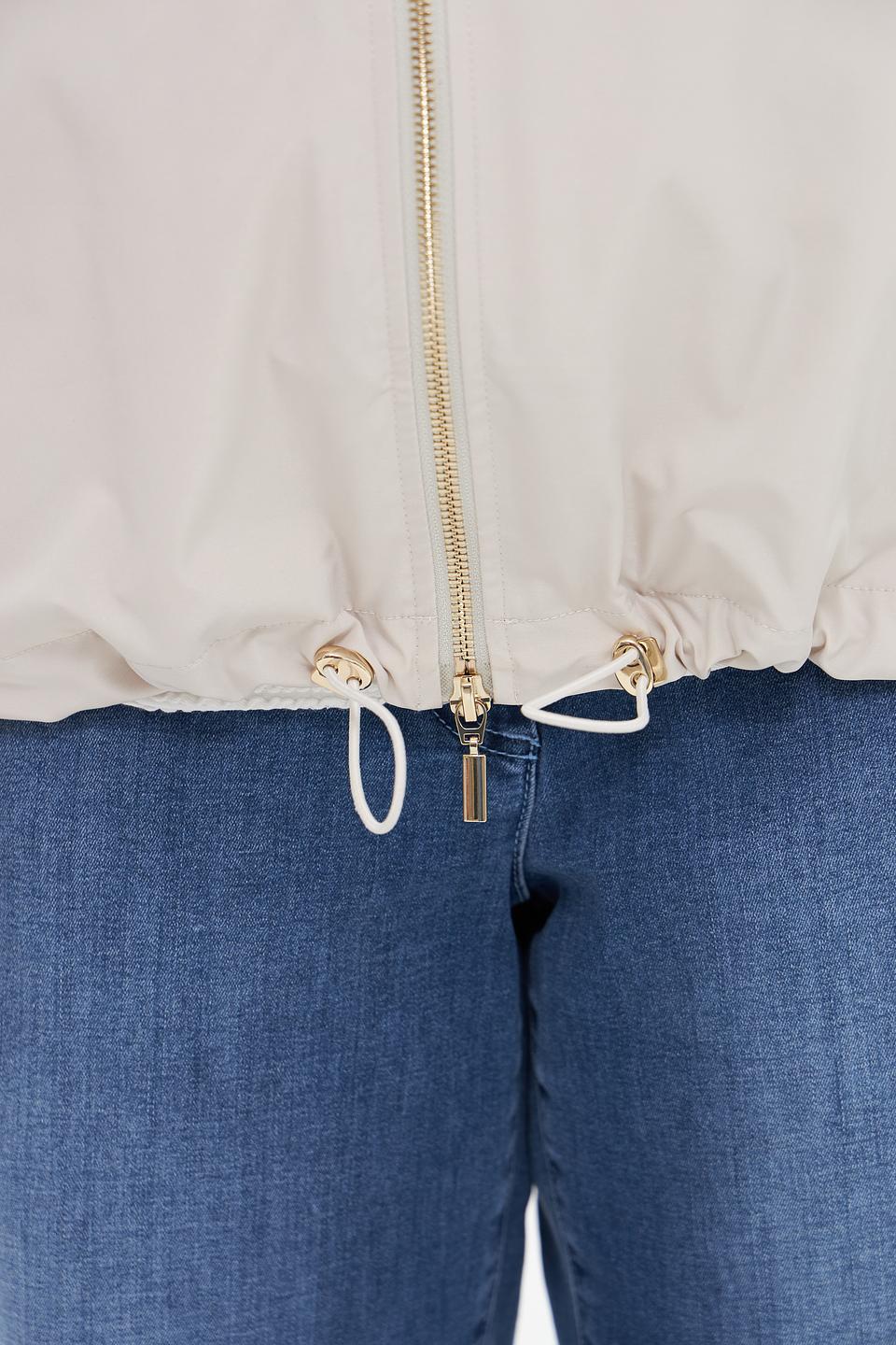 Куртка Catnoir с капюшоном бежевая