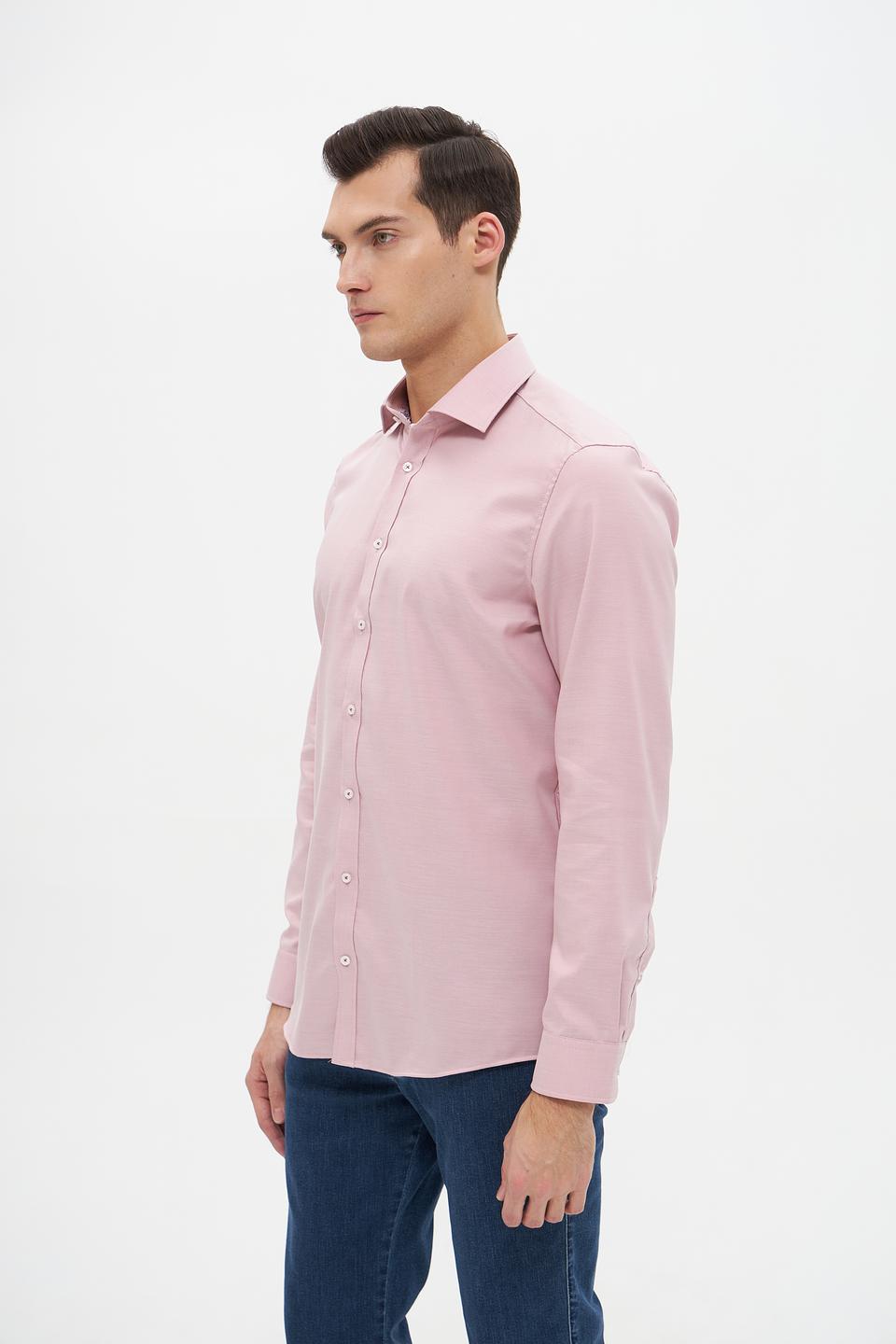 Рубашка дл Venti мужская пудрово-розовая