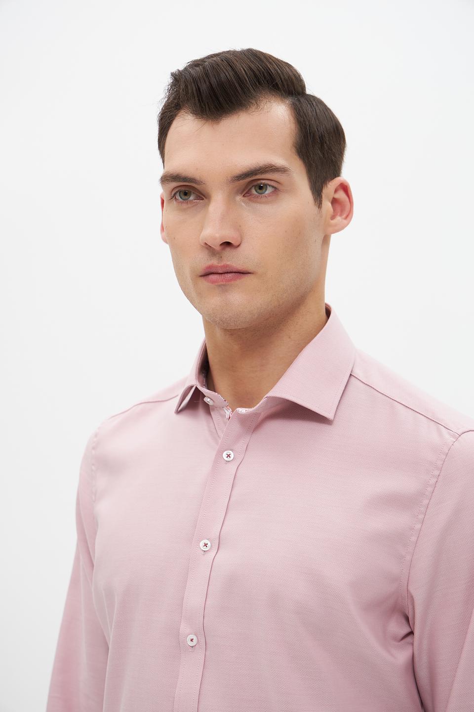 Рубашка дл Venti мужская пудрово-розовая