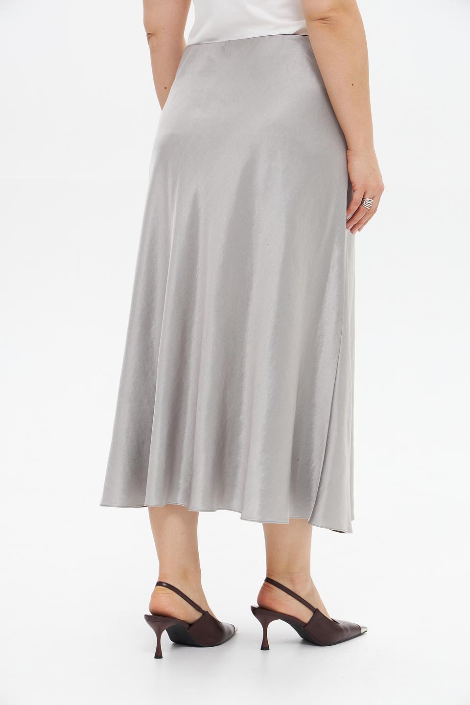 Юбка Luisa Cerano серая миди
