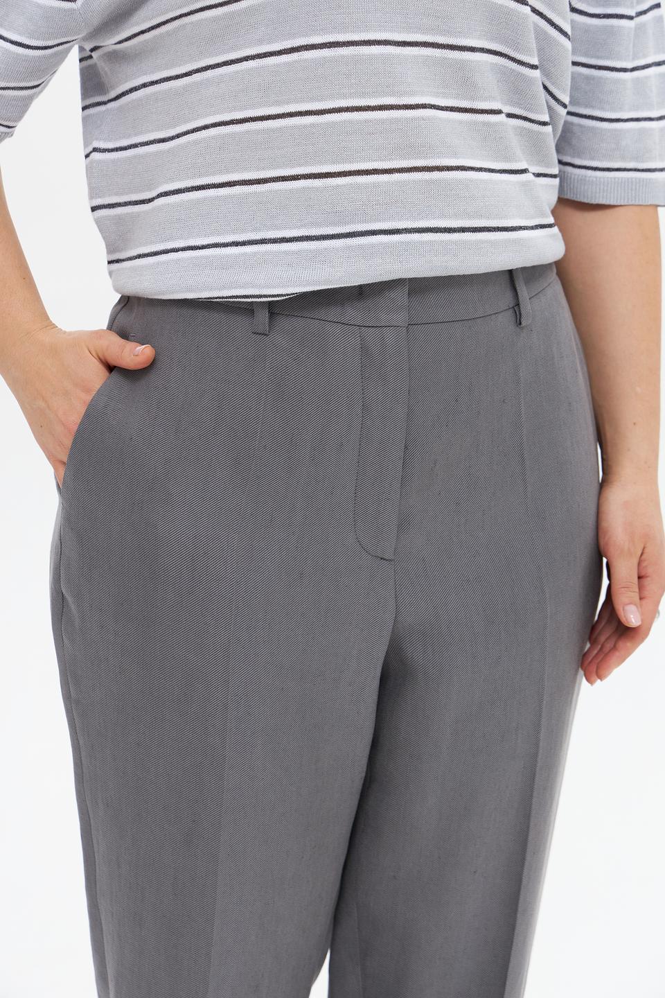 Брюки классические Luisa Cerano серые