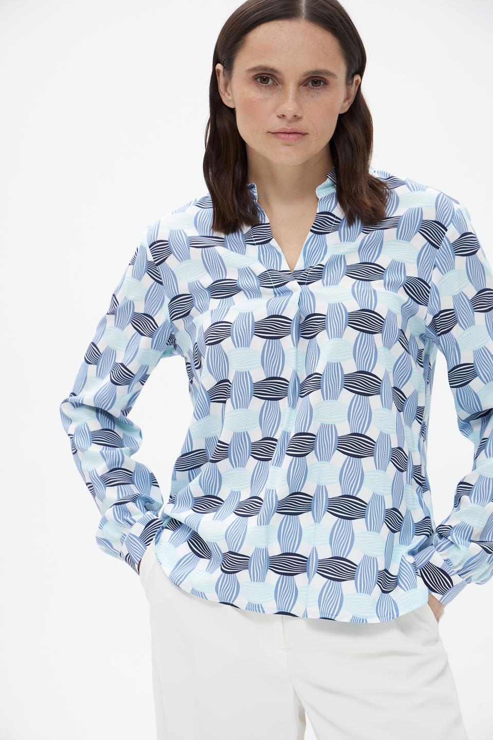 Блузка Bianca с принтом