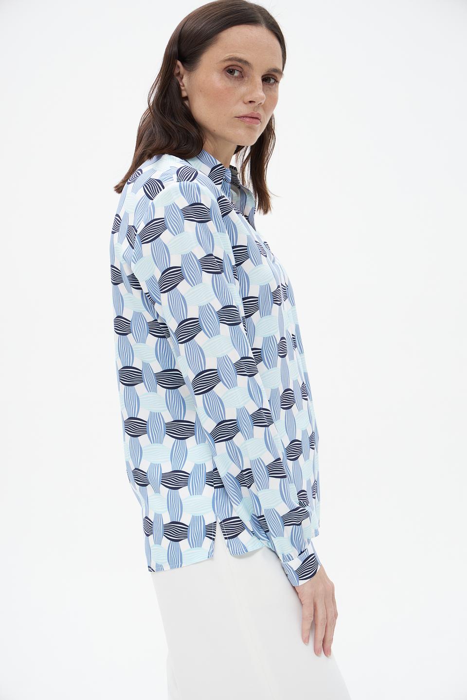 Блузка Bianca с принтом