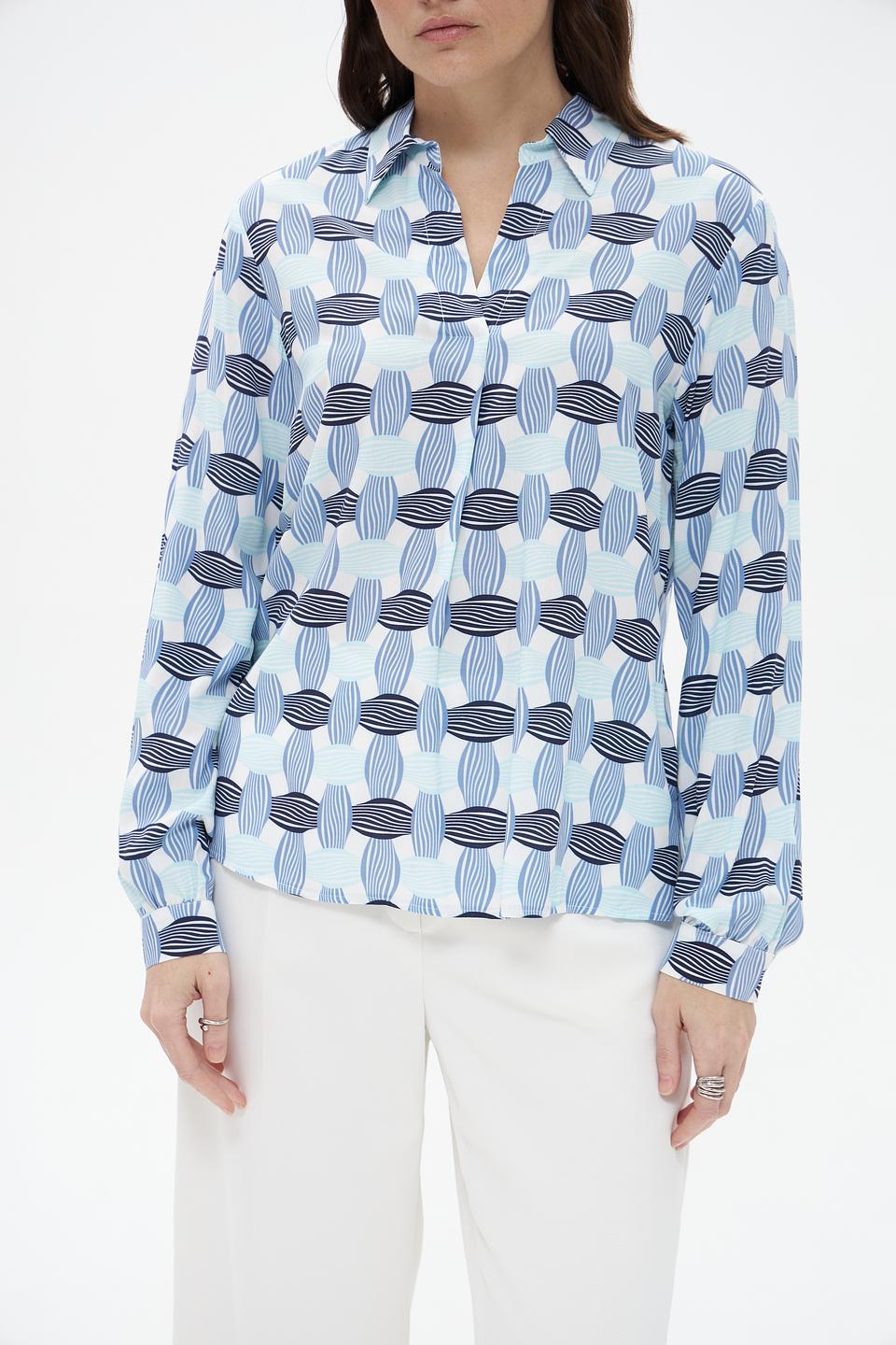 Блузка Bianca с принтом