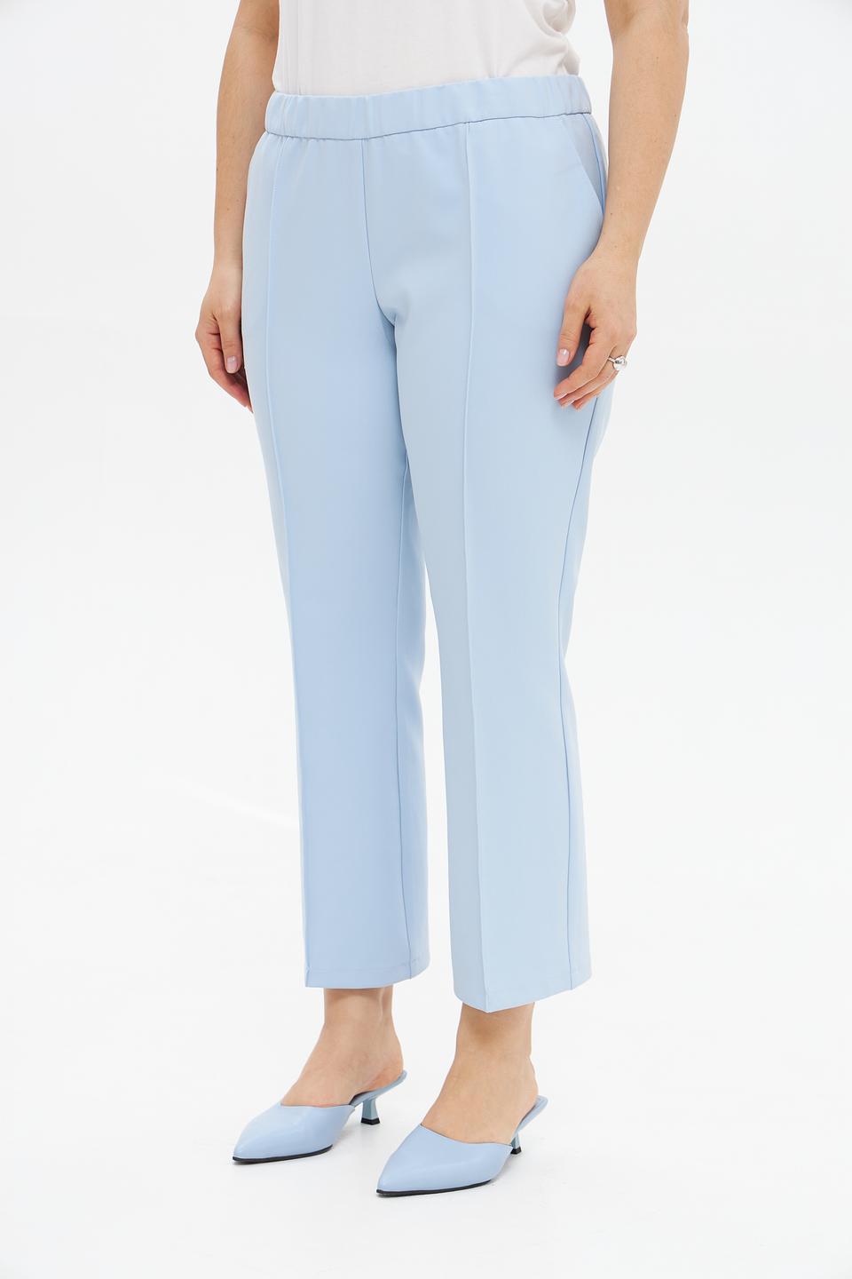 Брюки классические Rabe collection голубые