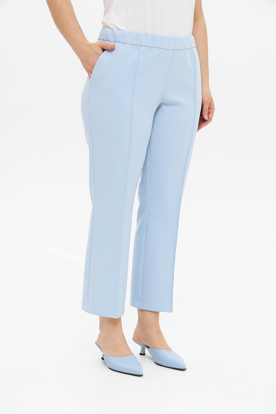 Брюки классические Rabe collection голубые