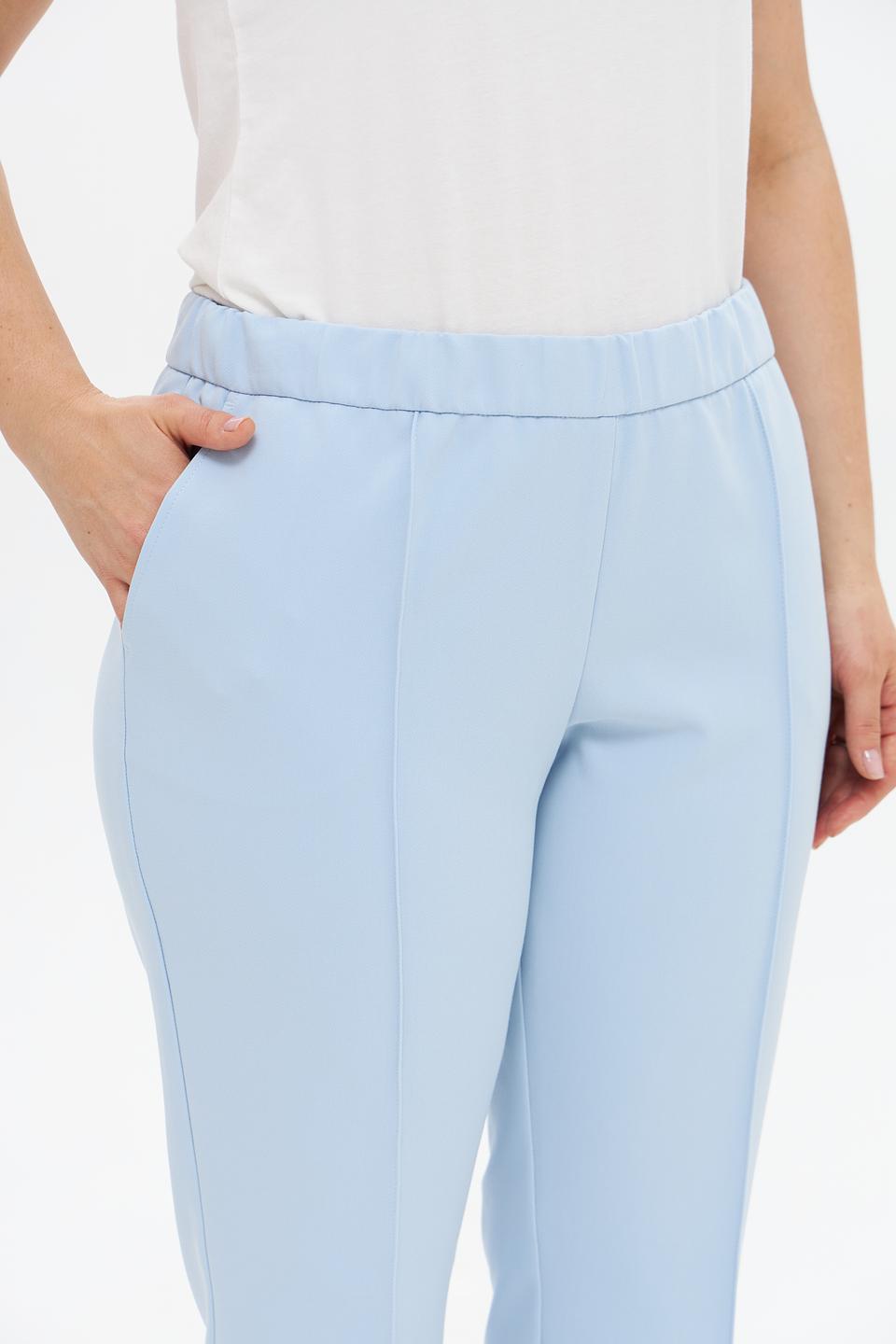 Брюки классические Rabe collection голубые