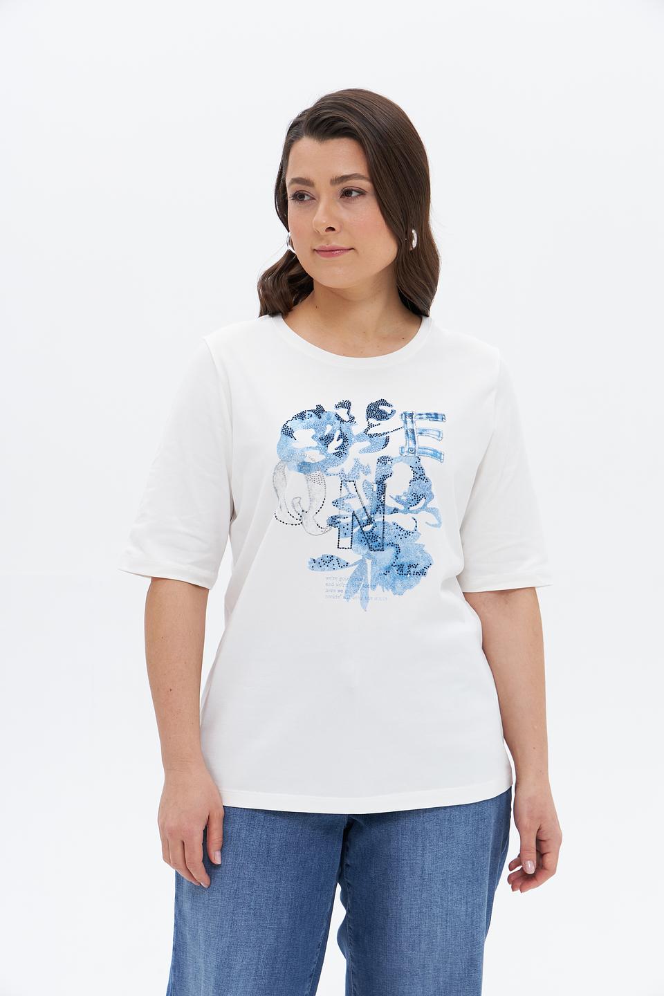 Футболка Rabe collection с принтом