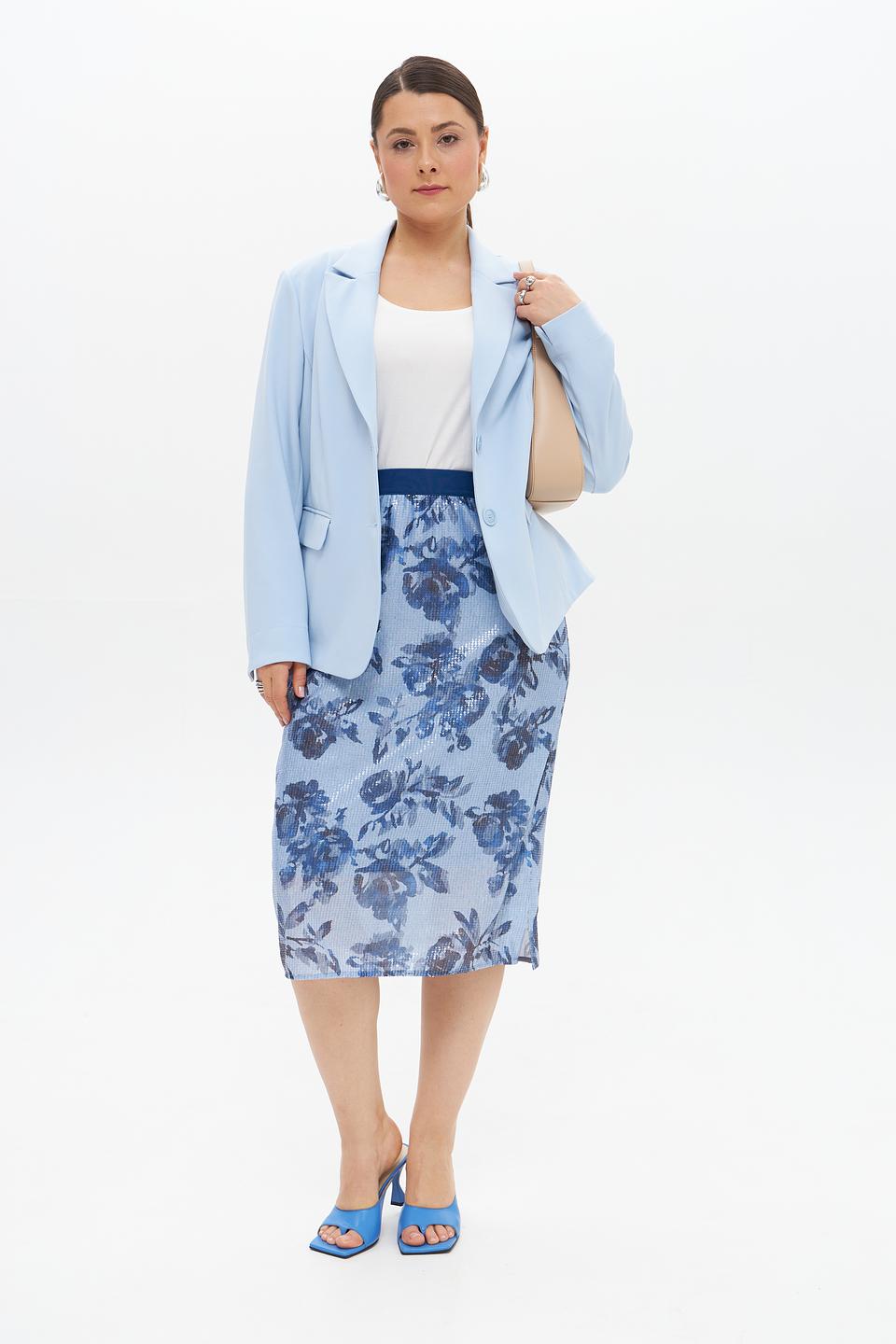 Юбка Rabe collection с цветочным принтом