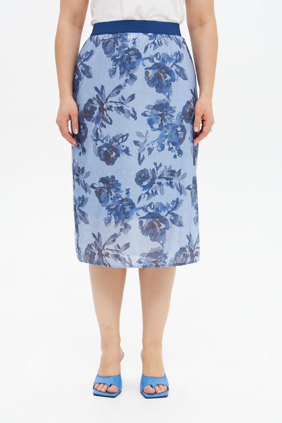 Юбка Rabe collection с цветочным принтом