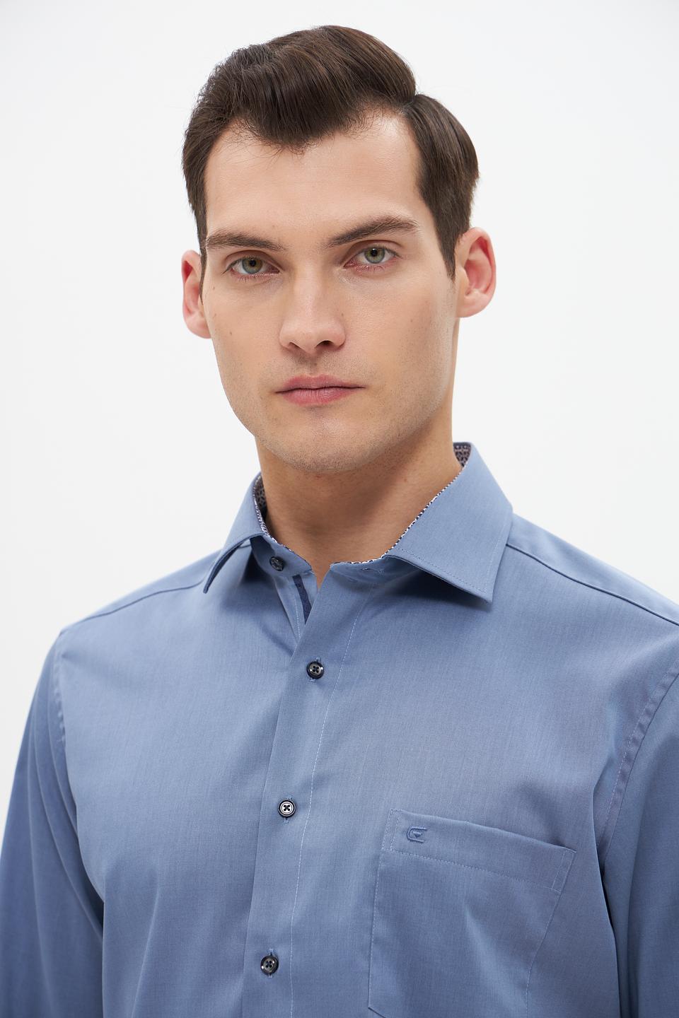 Рубашка Casa Moda голубая