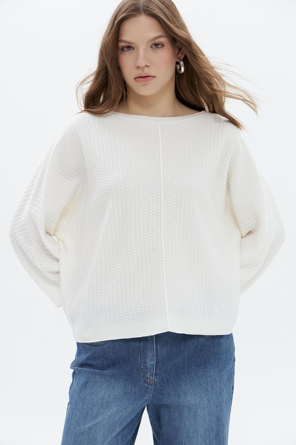 Пуловер Tom Tailor с текстурой