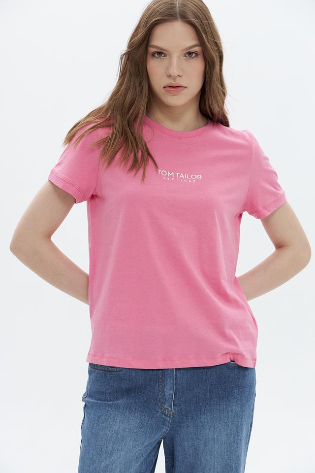 Футболка Tom Tailor розовая