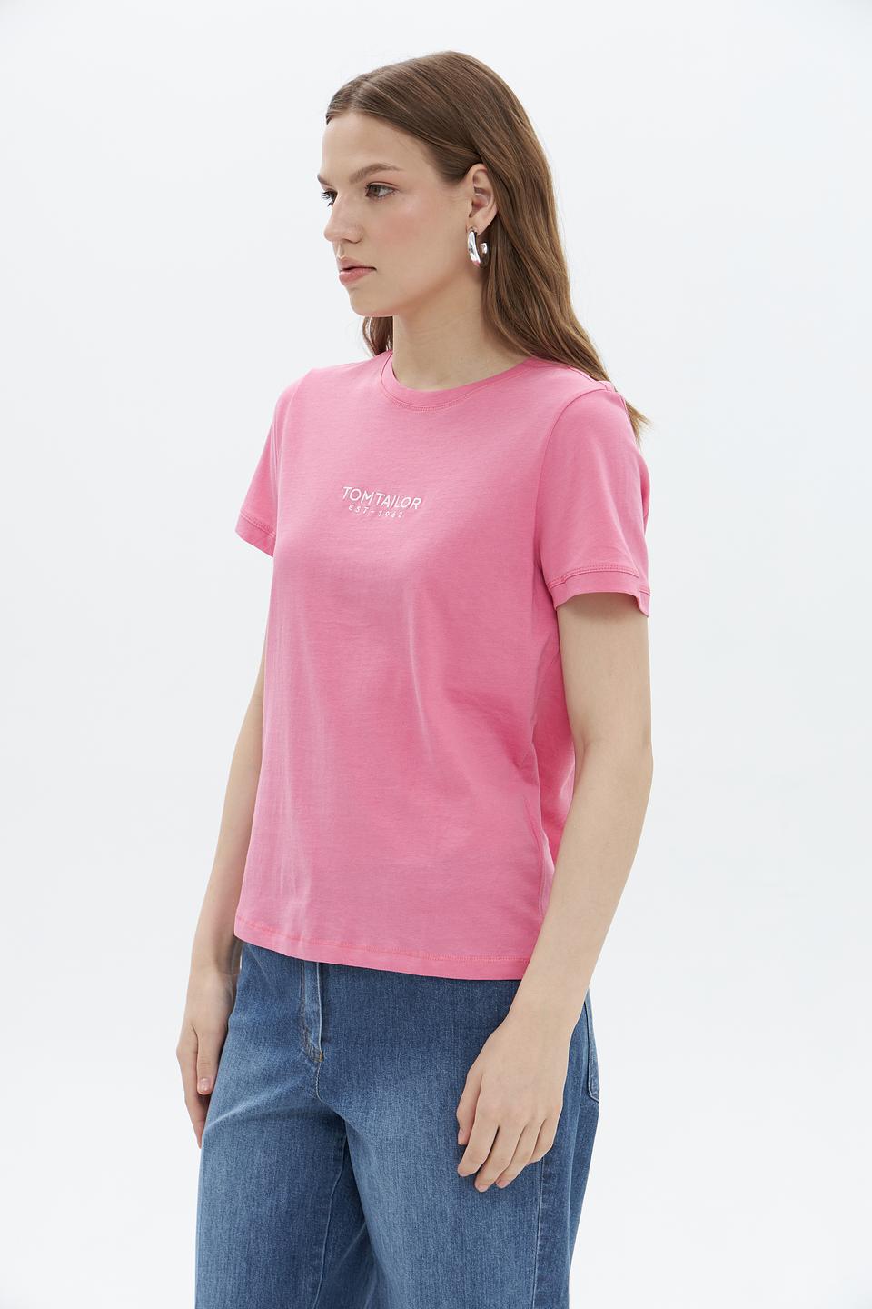 Футболка Tom Tailor розовая