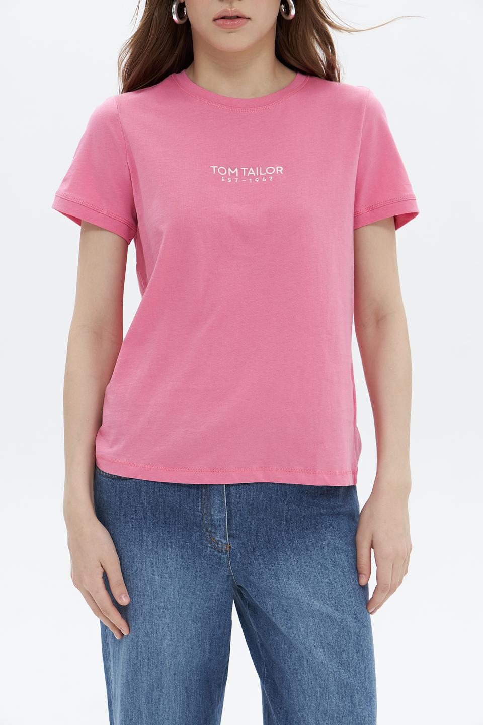Футболка Tom Tailor розовая