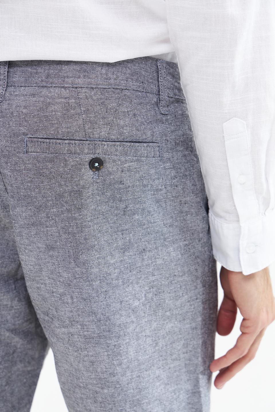 Шорты Tom Tailor серые меланж