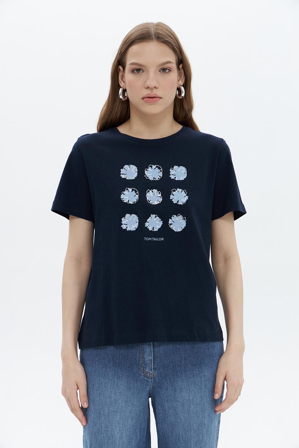 Футболка Tom Tailor с цветами