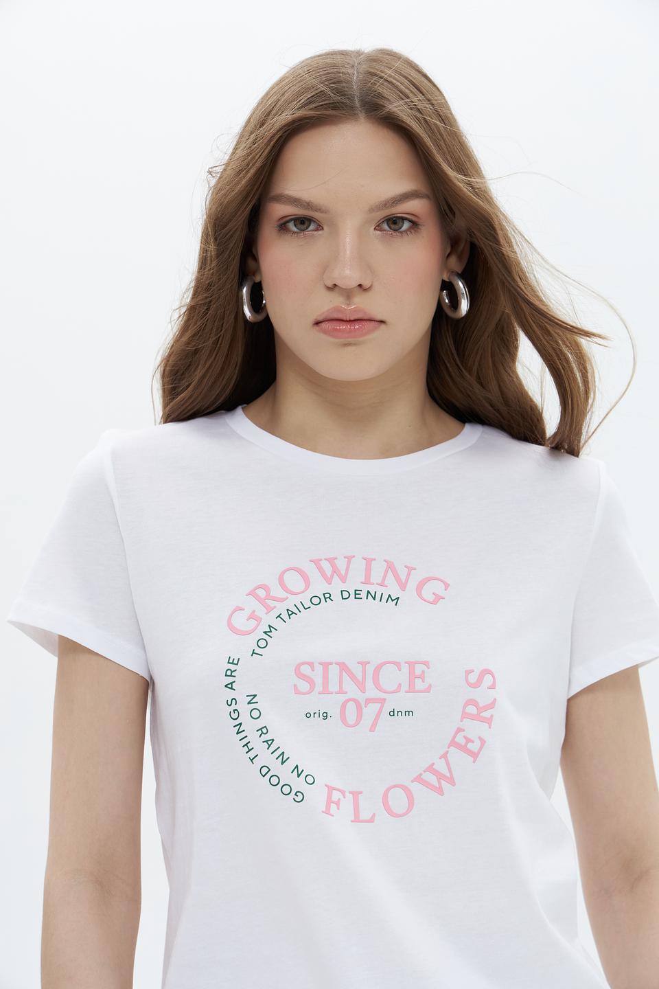 Футболка Tom Tailor denim white