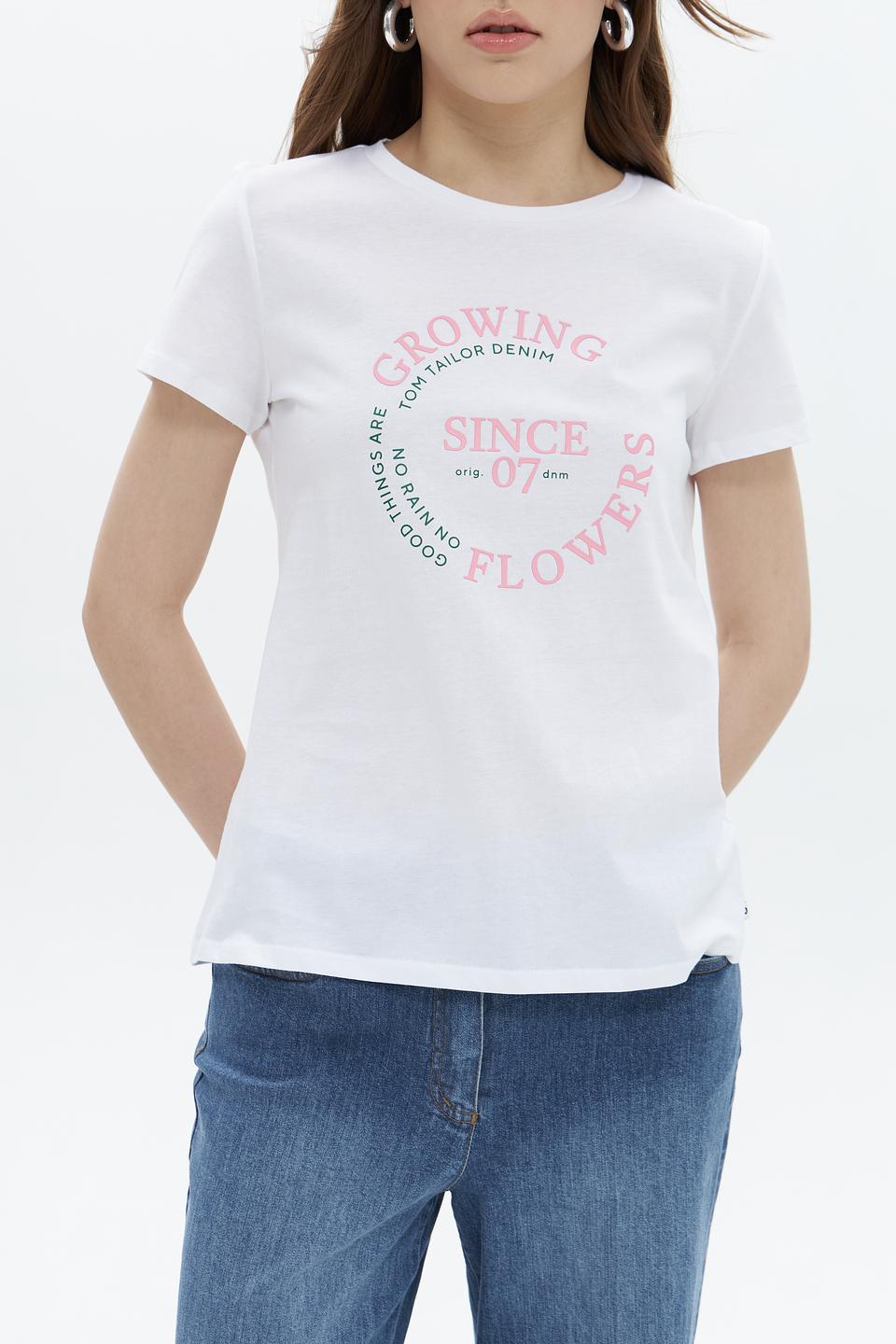 Футболка Tom Tailor denim white