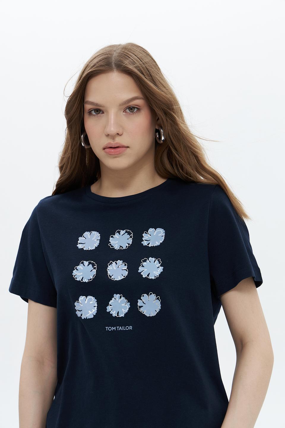 Футболка Tom Tailor с цветами