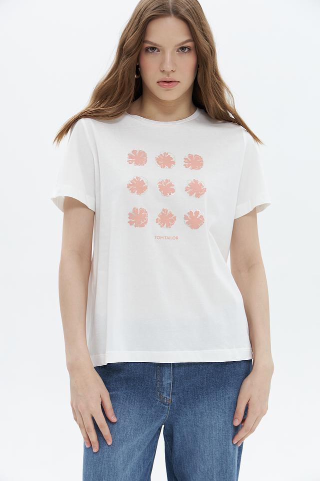 Футболка Tom Tailor с цветами