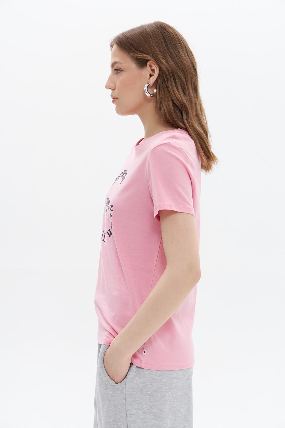 Футболка Tom Tailor denim розовый