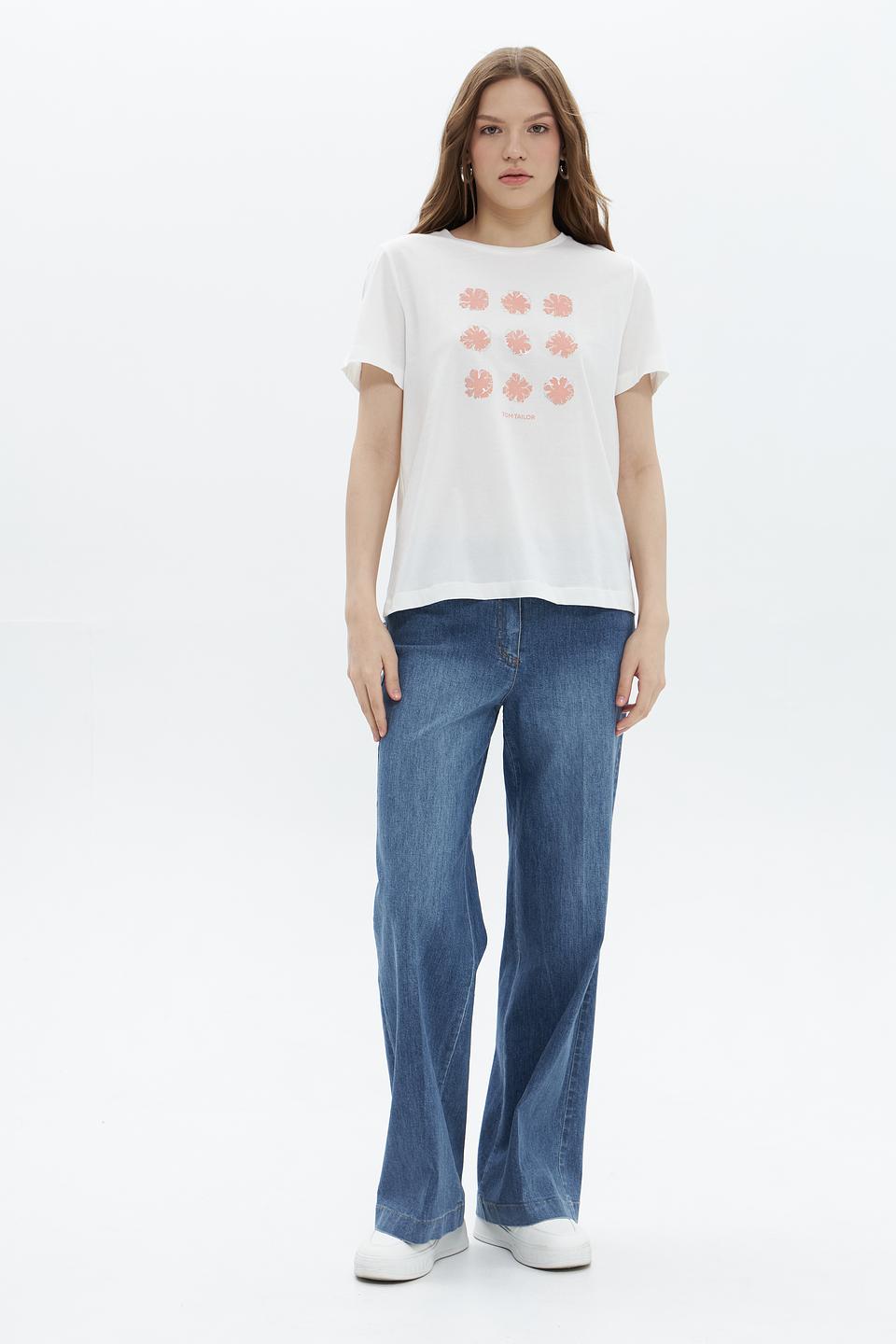 Футболка Tom Tailor с цветами