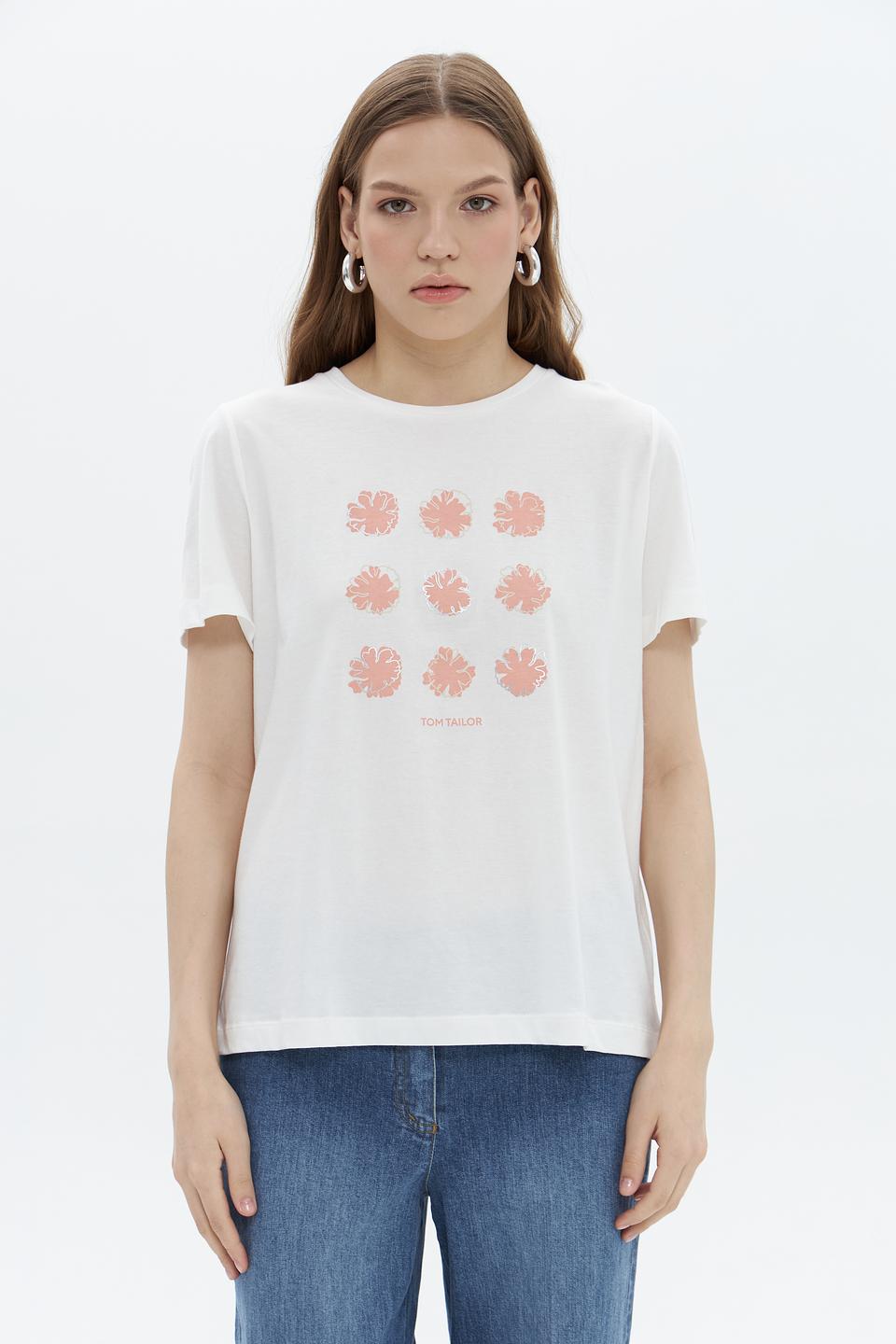 Футболка Tom Tailor с цветами