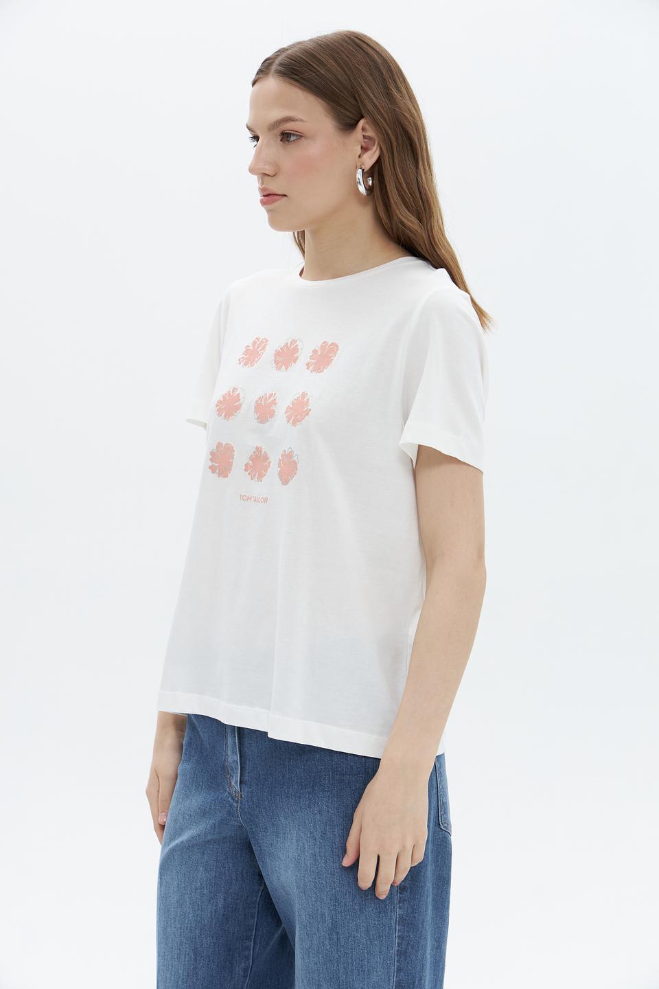 Футболка Tom Tailor с цветами