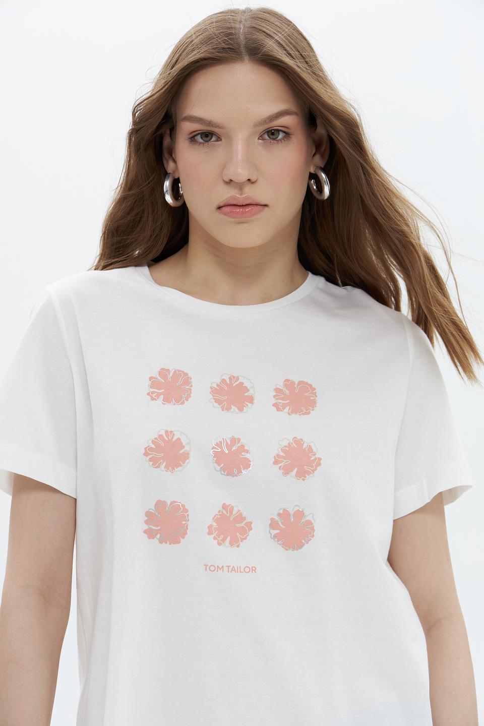 Футболка Tom Tailor с цветами