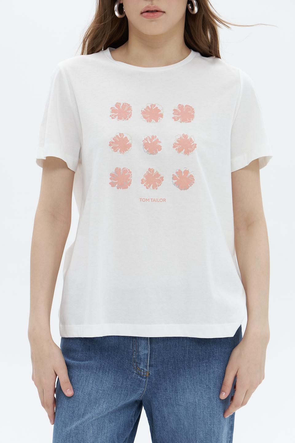 Футболка Tom Tailor с цветами