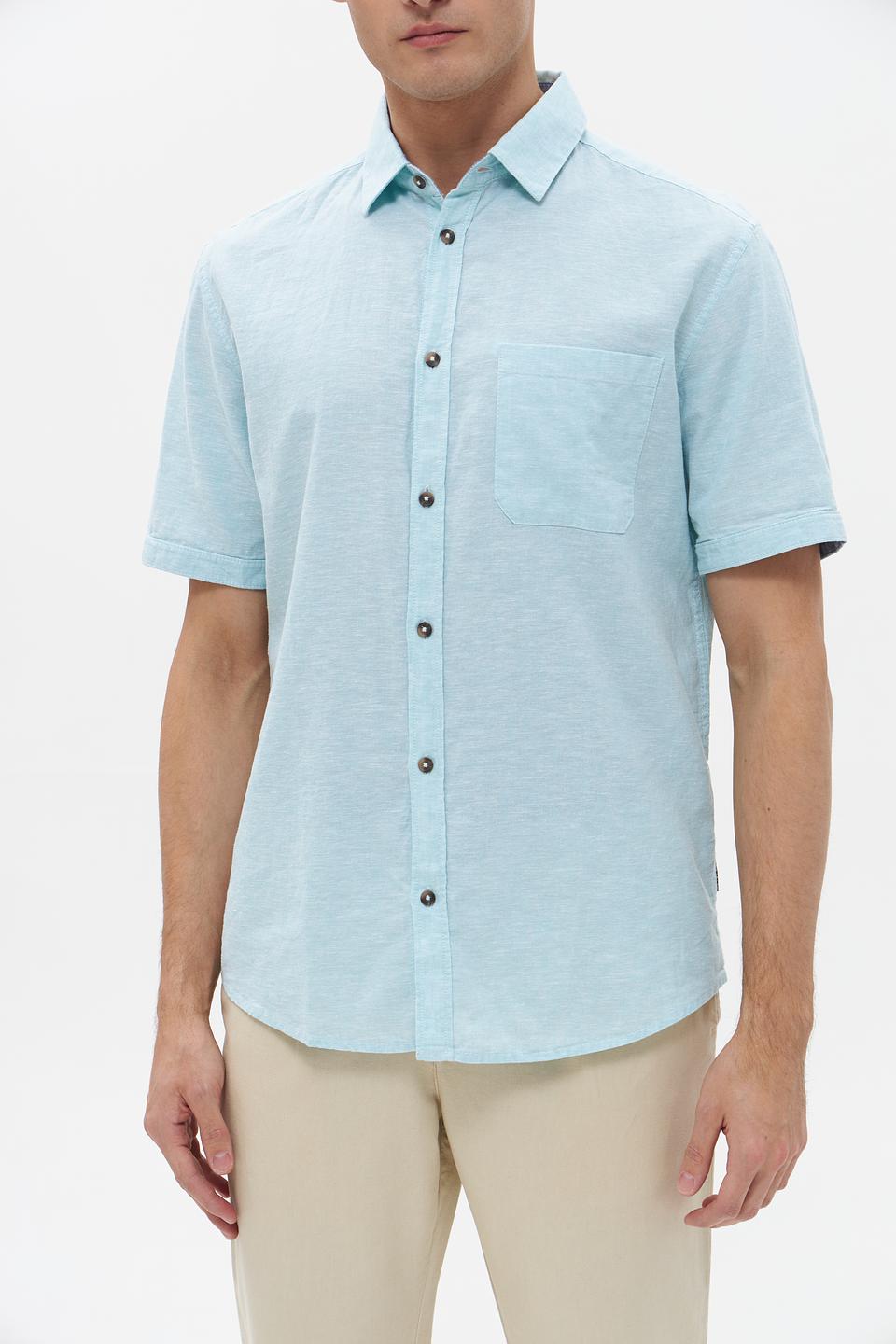 Рубашка кр-рукав Tom Tailor мятная