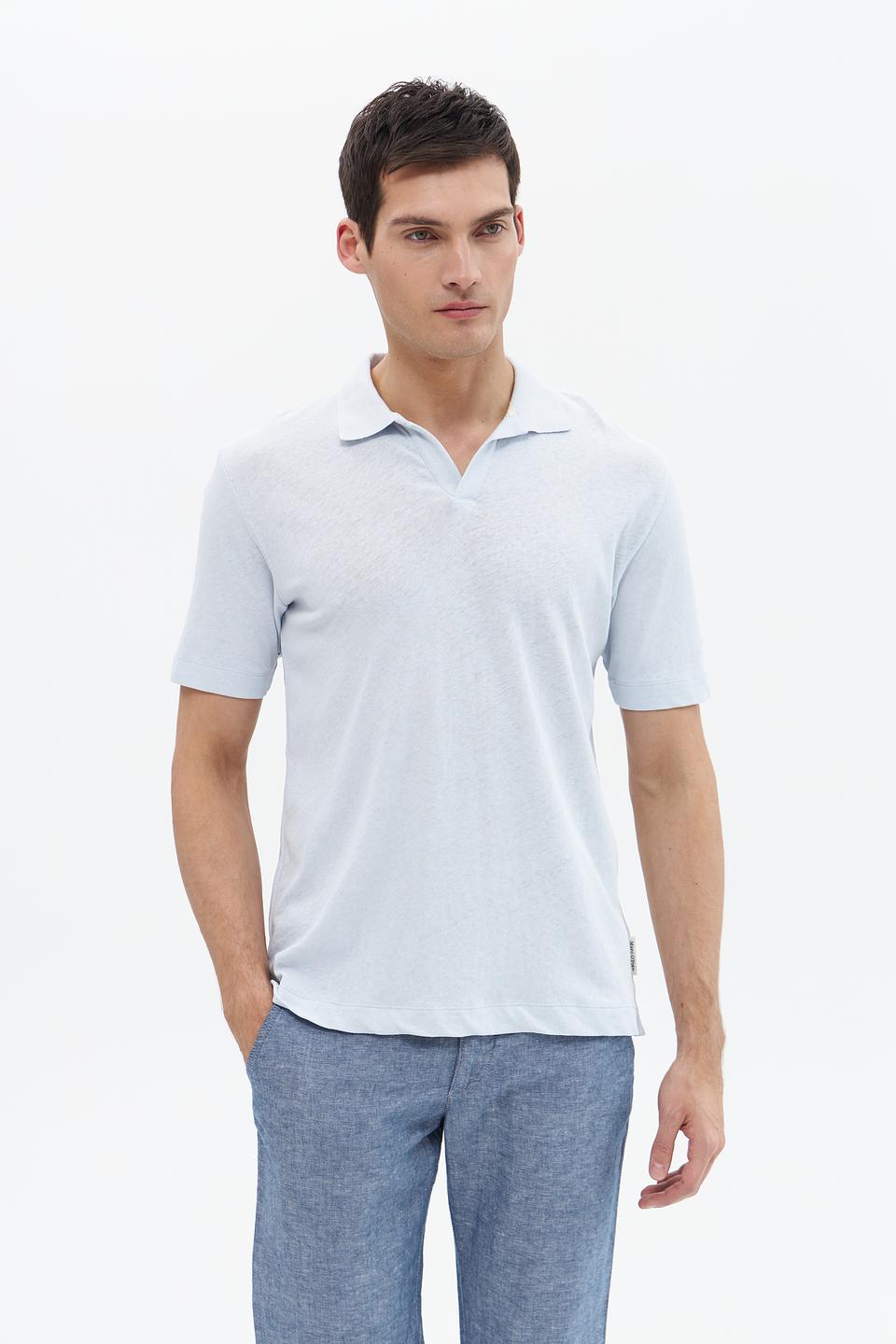 Поло Marc O Polo мужское светло-голубое
