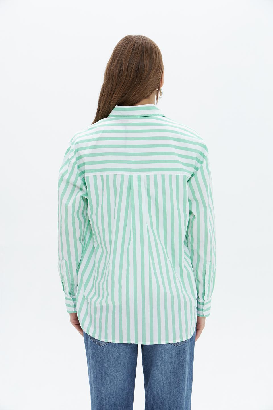 Блуза Broadway в полоску мятный