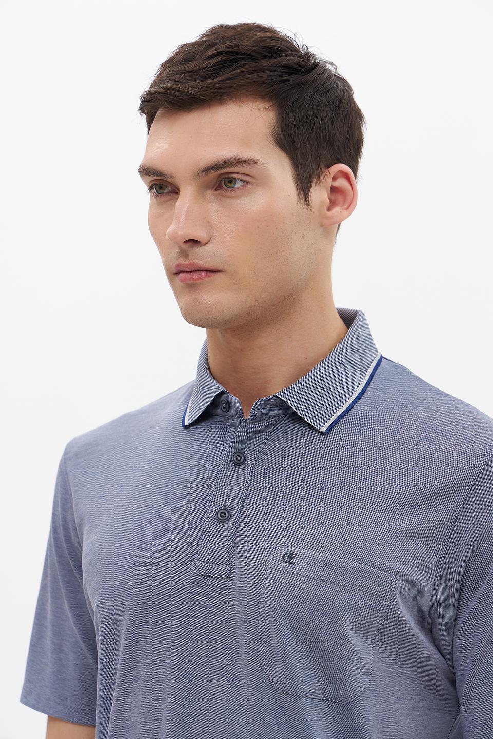 Поло Casa Moda men серое