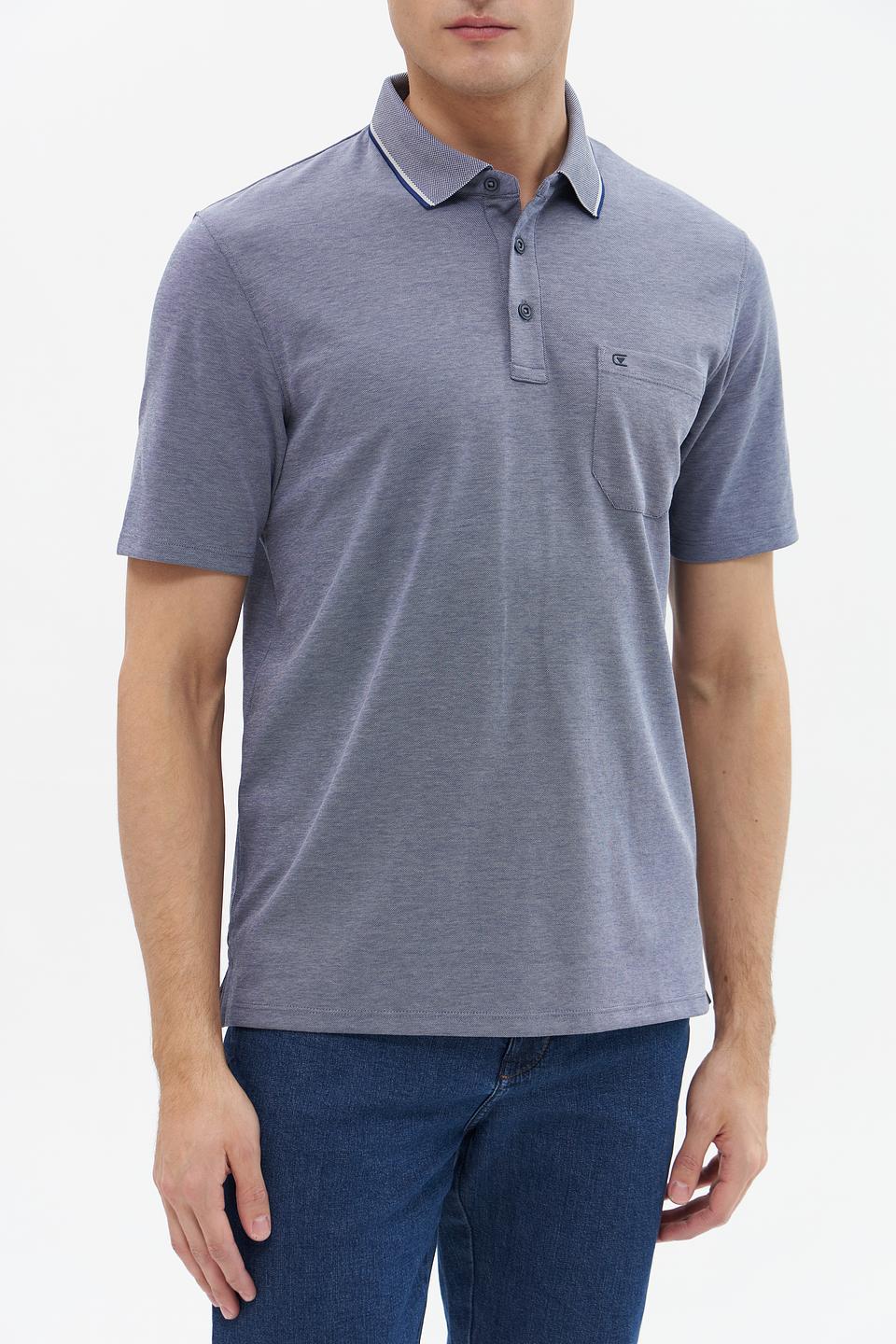 Поло Casa Moda men серое