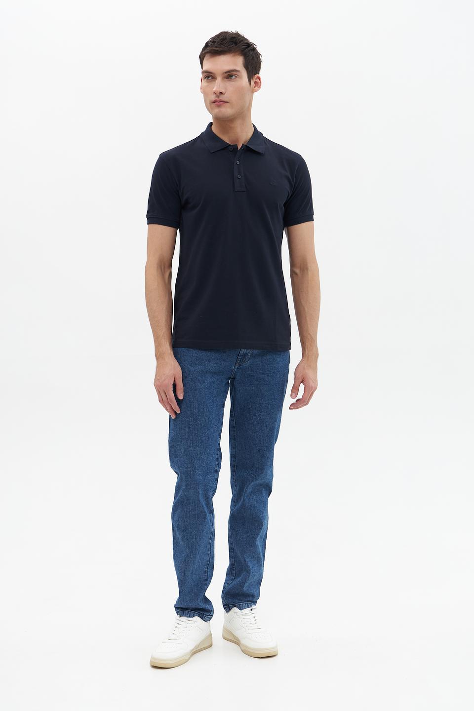 Поло Granchio тёмно-синее