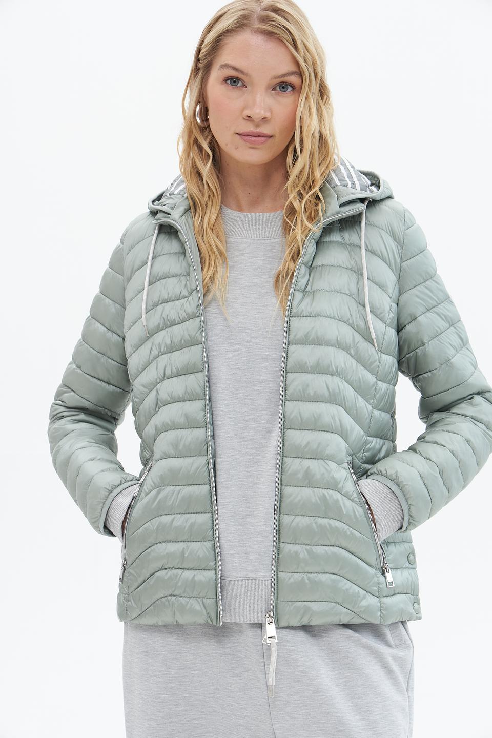 Куртка Lebek стеганая оливковая