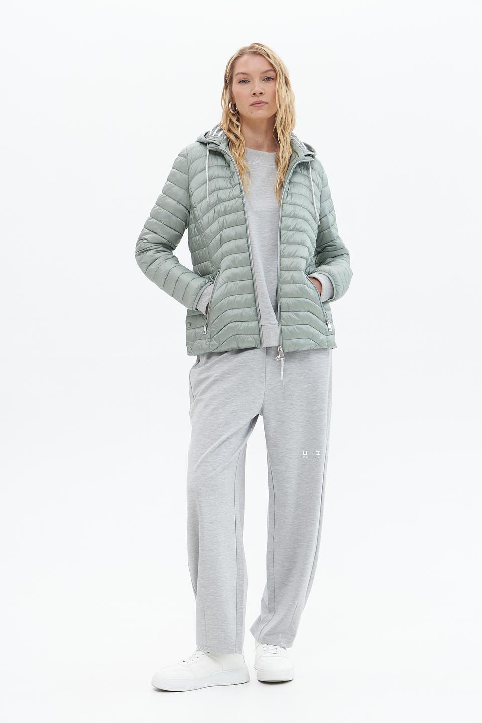 Куртка Lebek стеганая оливковая